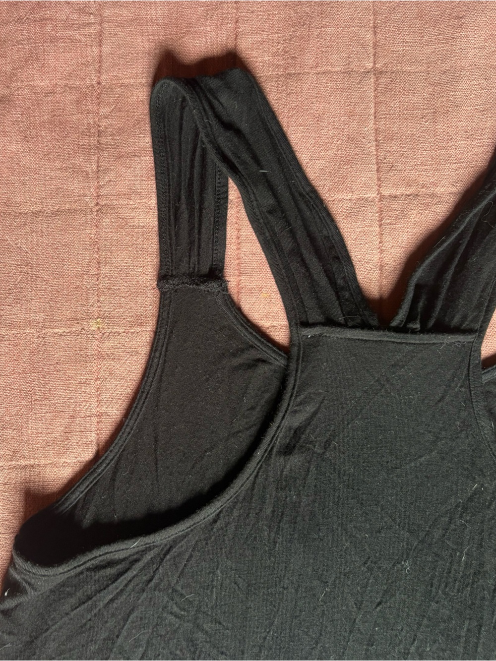 Max Studio Black Racerback Tank Top- Size Medium- Minimalist Tank - Picture 11 of 11